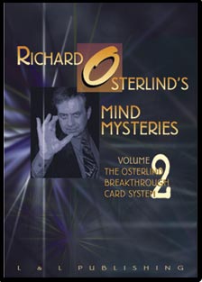 Mind Mysteries Vol 2 (Breakthru Card System) by Richard Osterlind - DVD