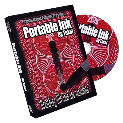 Portable Ink (with DVD and Gimmick) by Takel and Titanas Magic